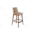 Imported microfiber leather high bar chairs